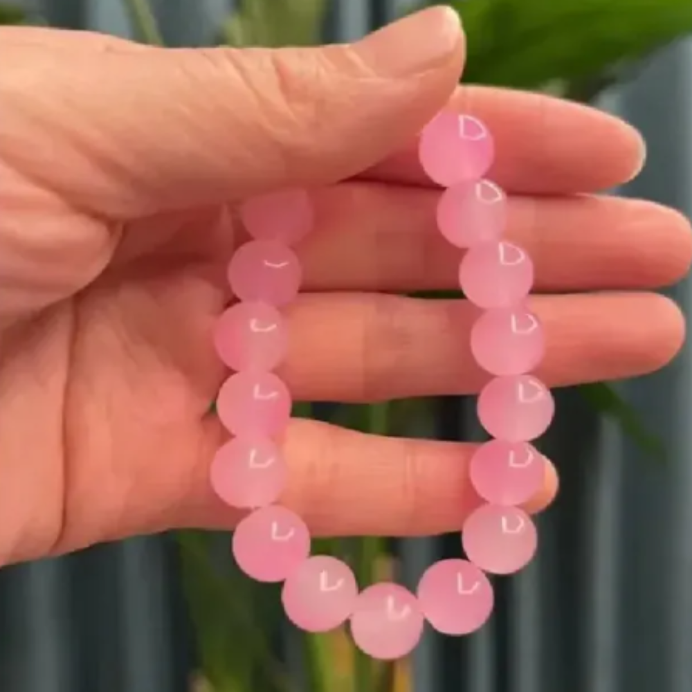 Colorful Glass Pearl Beaded Bracelet for Girls